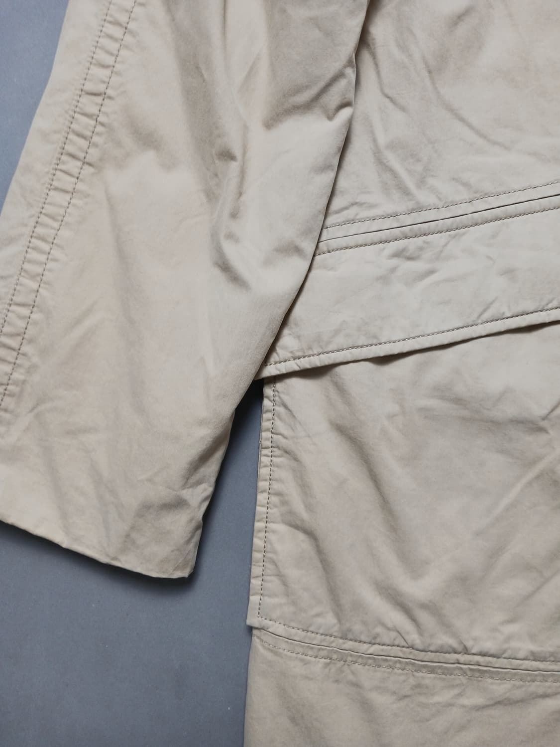 [110] 헨리코튼 베이지 아메리칸 패딩 롱코트 상품이미지3