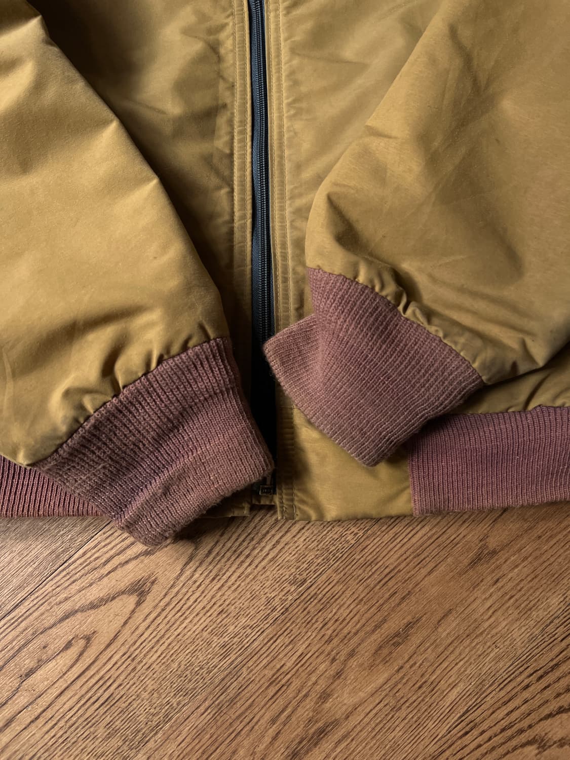 [L]90's L.L.Bean USA 엘엘빈 플리스라이닝 베이지 웜업자켓 상품이미지5