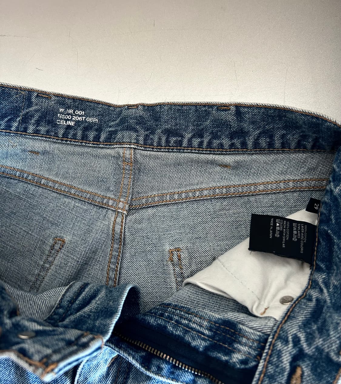 셀린느 데님 쇼츠 상품이미지4