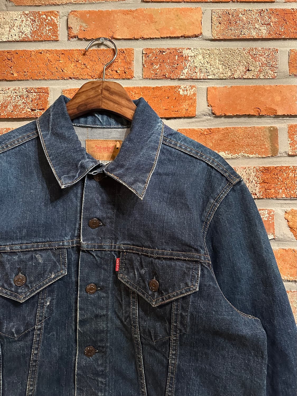 70s USA 빈티지 리바이스 70505 3세대 데님 자켓 상품이미지2