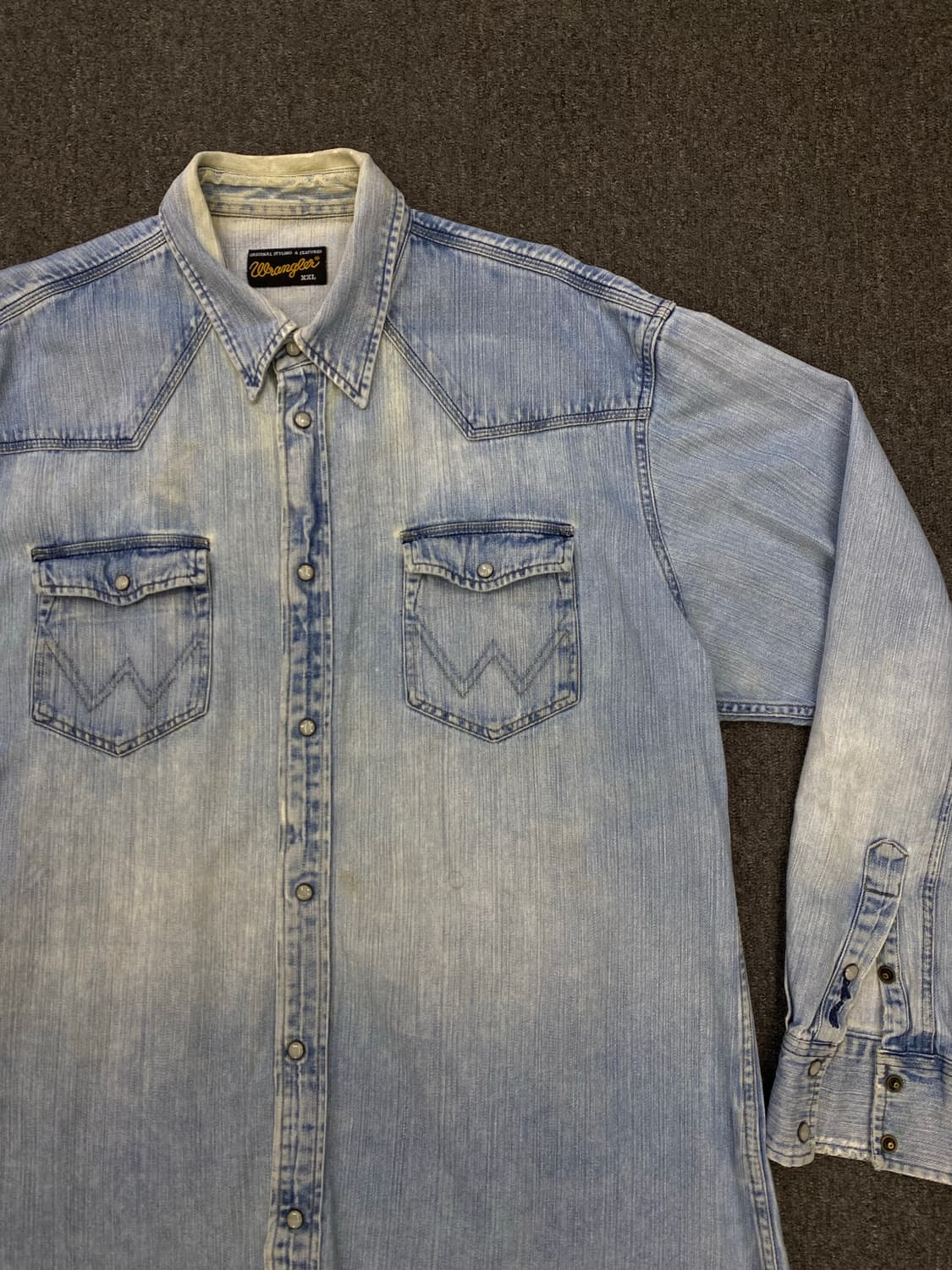 00s Wrangler 랭글러 웨스턴 데님 셔츠 상품이미지3