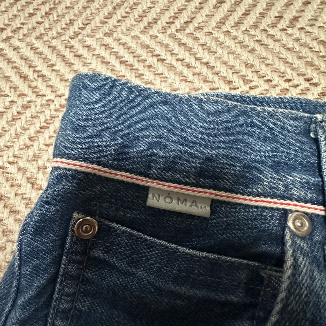 NOMA t. d. japan made denim skirt 상품이미지4