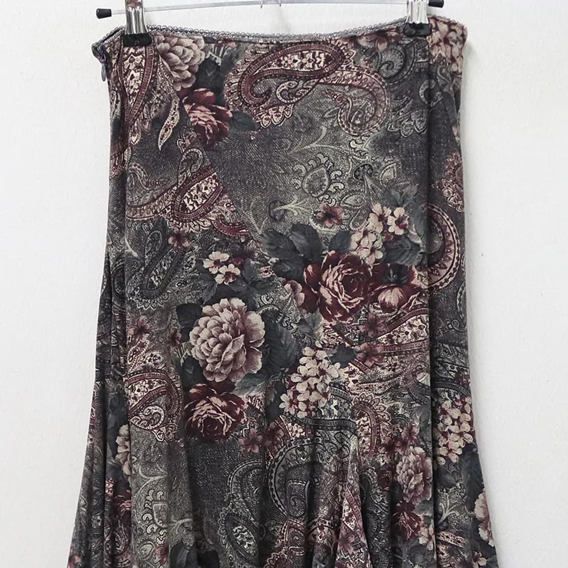 CLICKY 에스닉 페이즐리 스커트 61495 상품이미지5