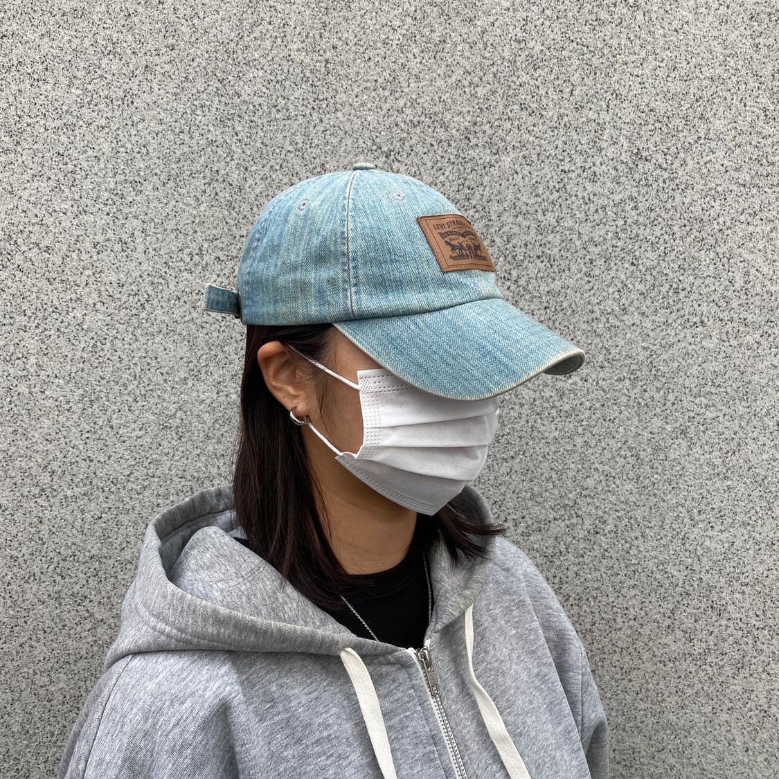 리바이스 투호스 패치 데님 볼캡 상품이미지3