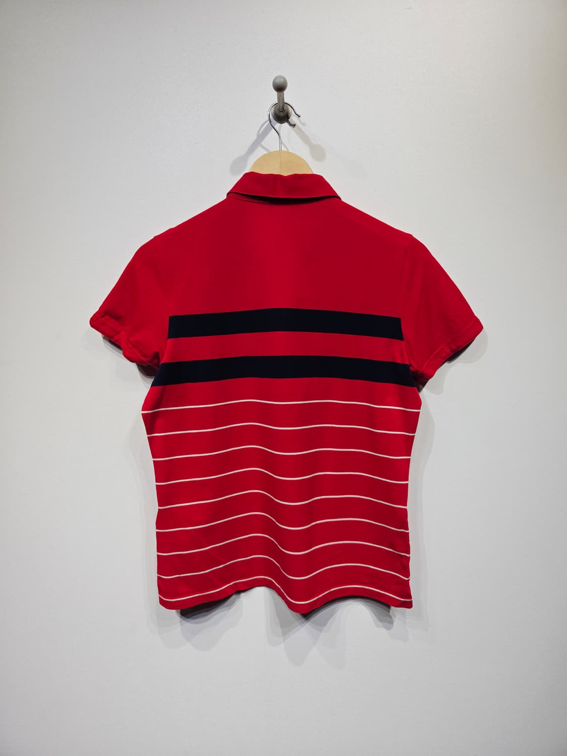 핑(PING) 컬렉션 레드 스트라이프 반팔 카라티 상품이미지6