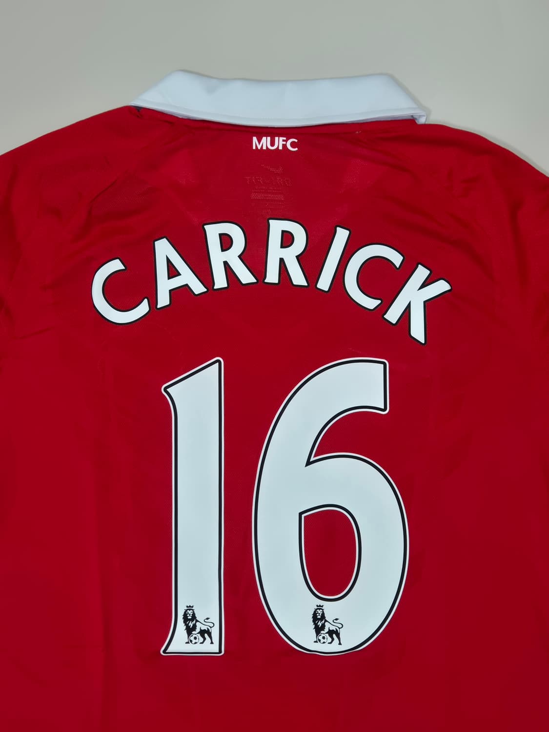 맨유 10/11시즌 마이클 캐릭 유니폼 L사이즈 레플리카 상품이미지7