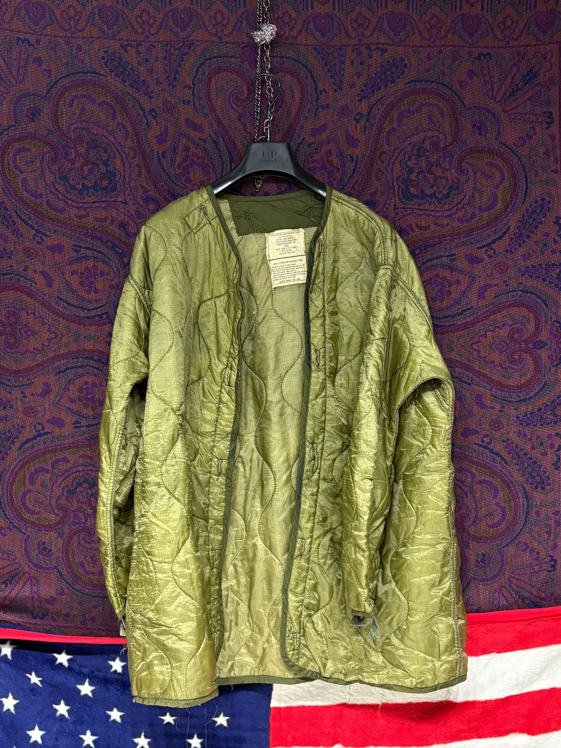 M-65 피쉬테일 개파카 라이너 깔깔이내피 상품이미지1