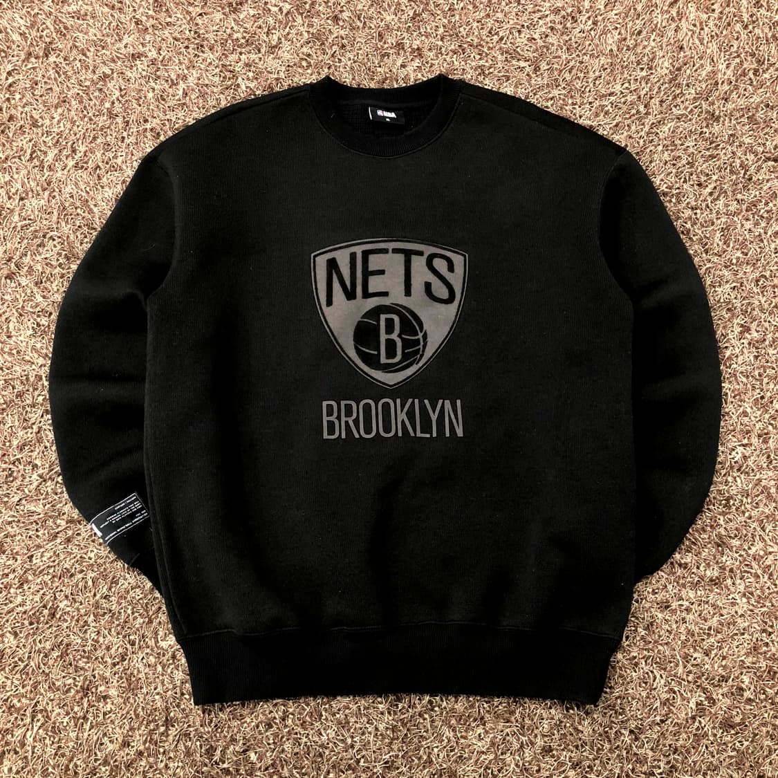  XL NBA 브루클린 네츠 니트 맨투맨 상품이미지1