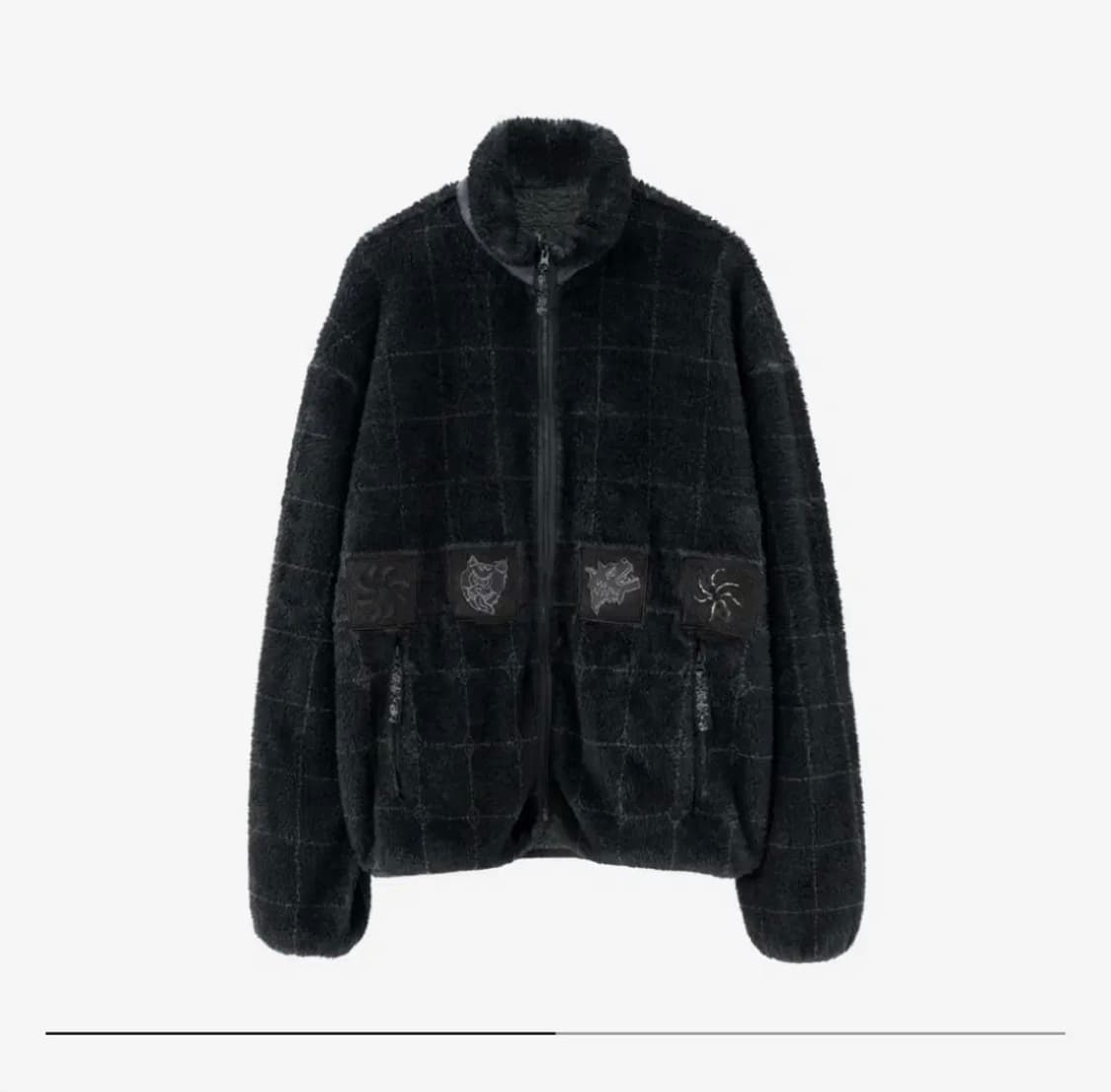 (3) 폴리테루 행크 후리스 다크그린 상품이미지1