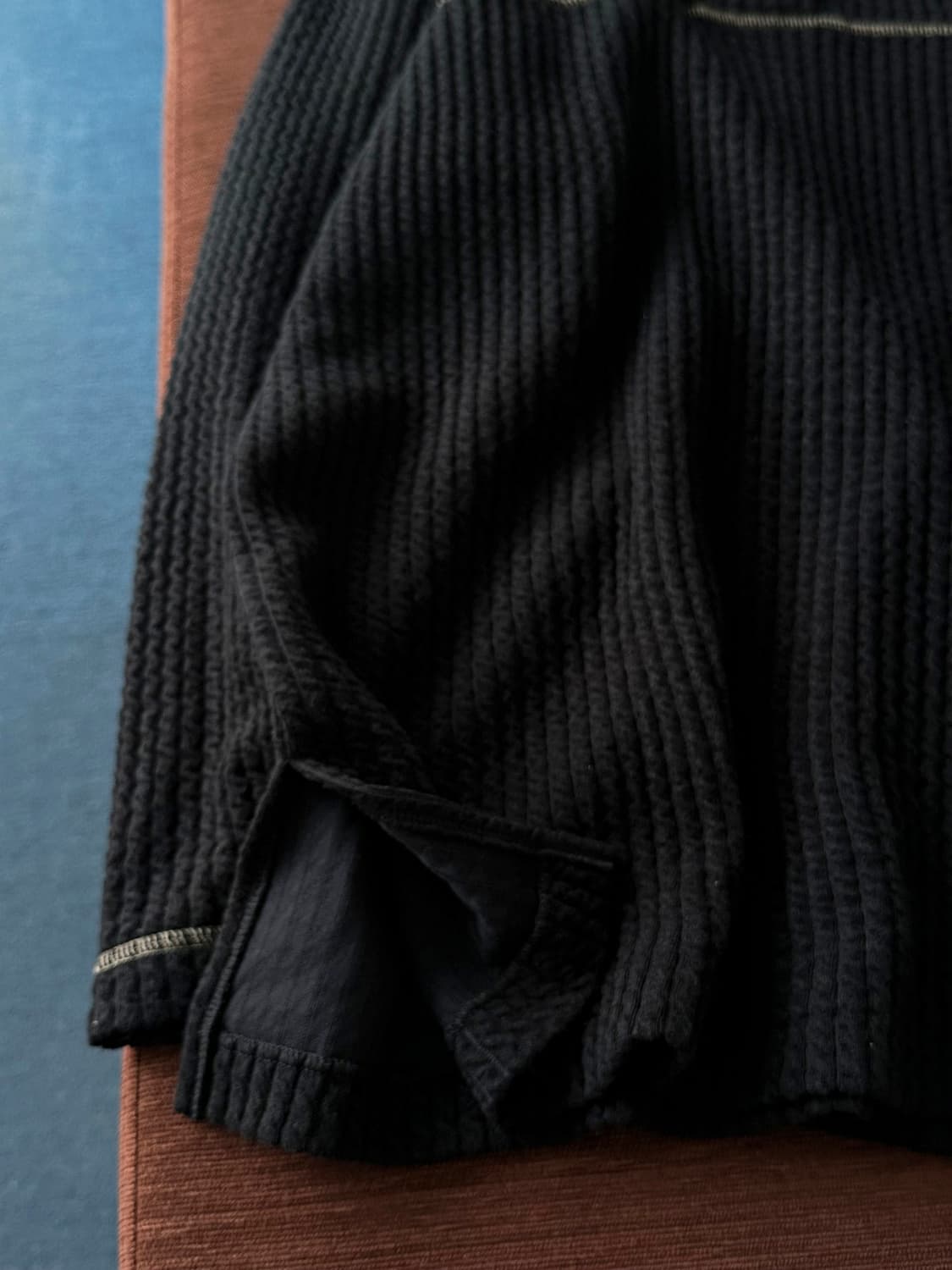 Volume fabric design button TOP 상품이미지4