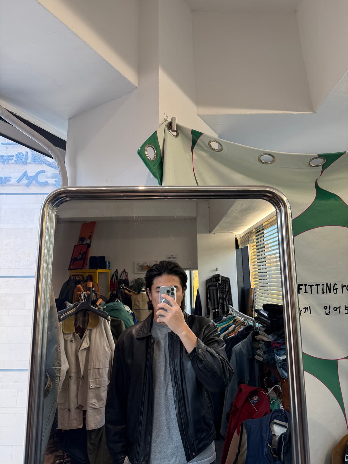 CAPACHI 양가죽 가죽 자켓 105-110 상품이미지9