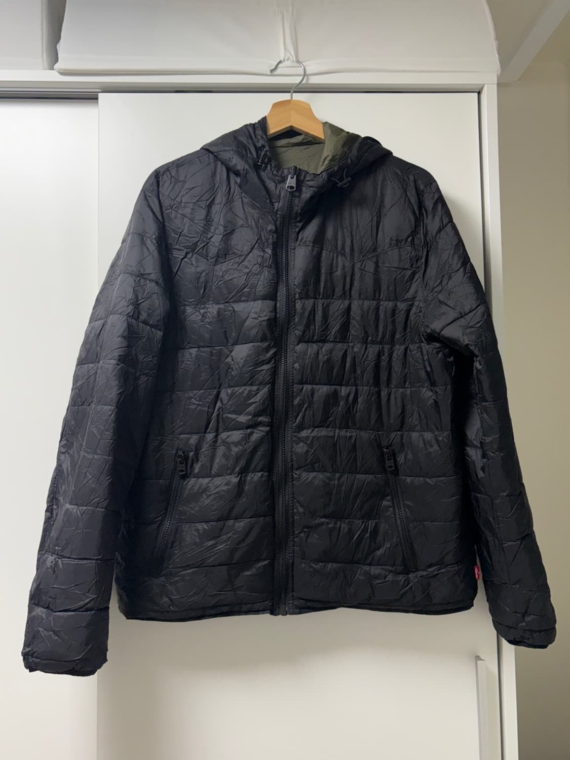 리바이스 리버시블 경량 패딩 상품이미지4