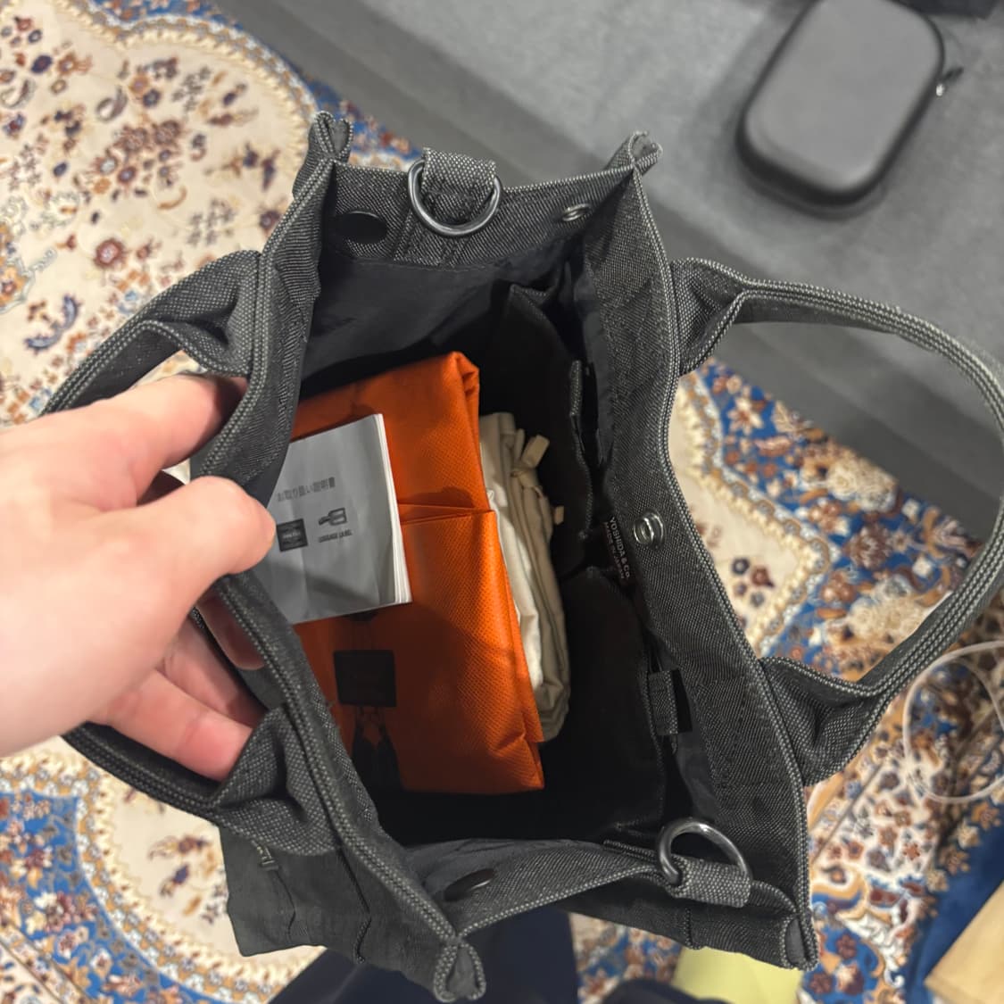 포터 스모키 투웨이 토트백 블랙 상품이미지5