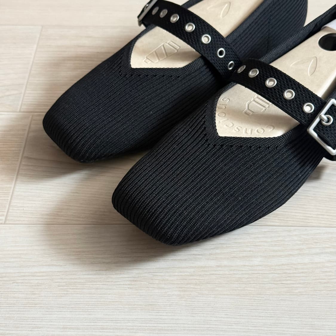 (새상품) 비바이아 마고 메리제인 3.0 (미리엘) 플랫슈즈 블랙 230 상품이미지3