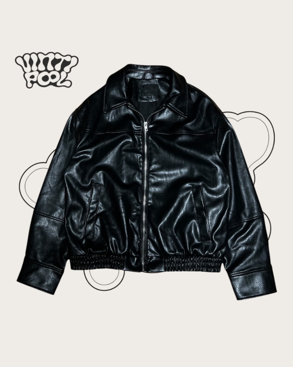 자라 레더 자켓 S / WOMAM (M) 상품이미지1