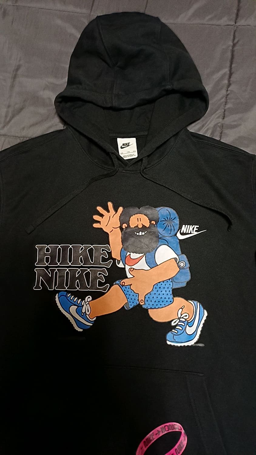 나이키 오버핏후드 110 가슴63 기장72 상품이미지5