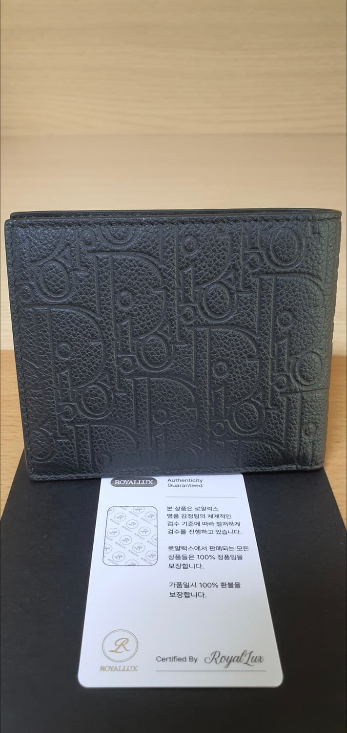 (미사용)디올 그래비티 반지갑/지갑 새상품급 정품(감정서O) 상품이미지3