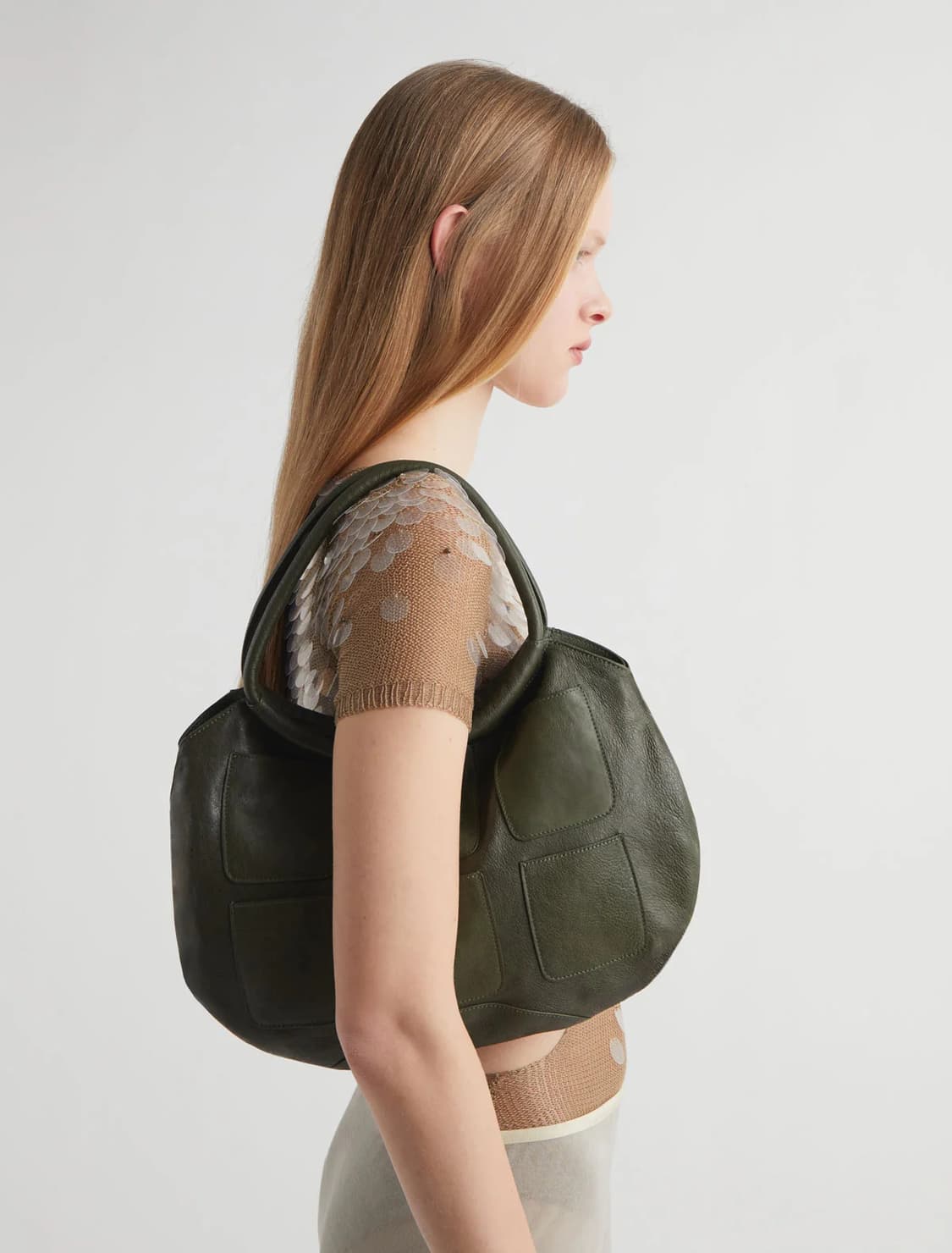 (새상품) 팔로마울 26SS Pockets bag / 카키 상품이미지3