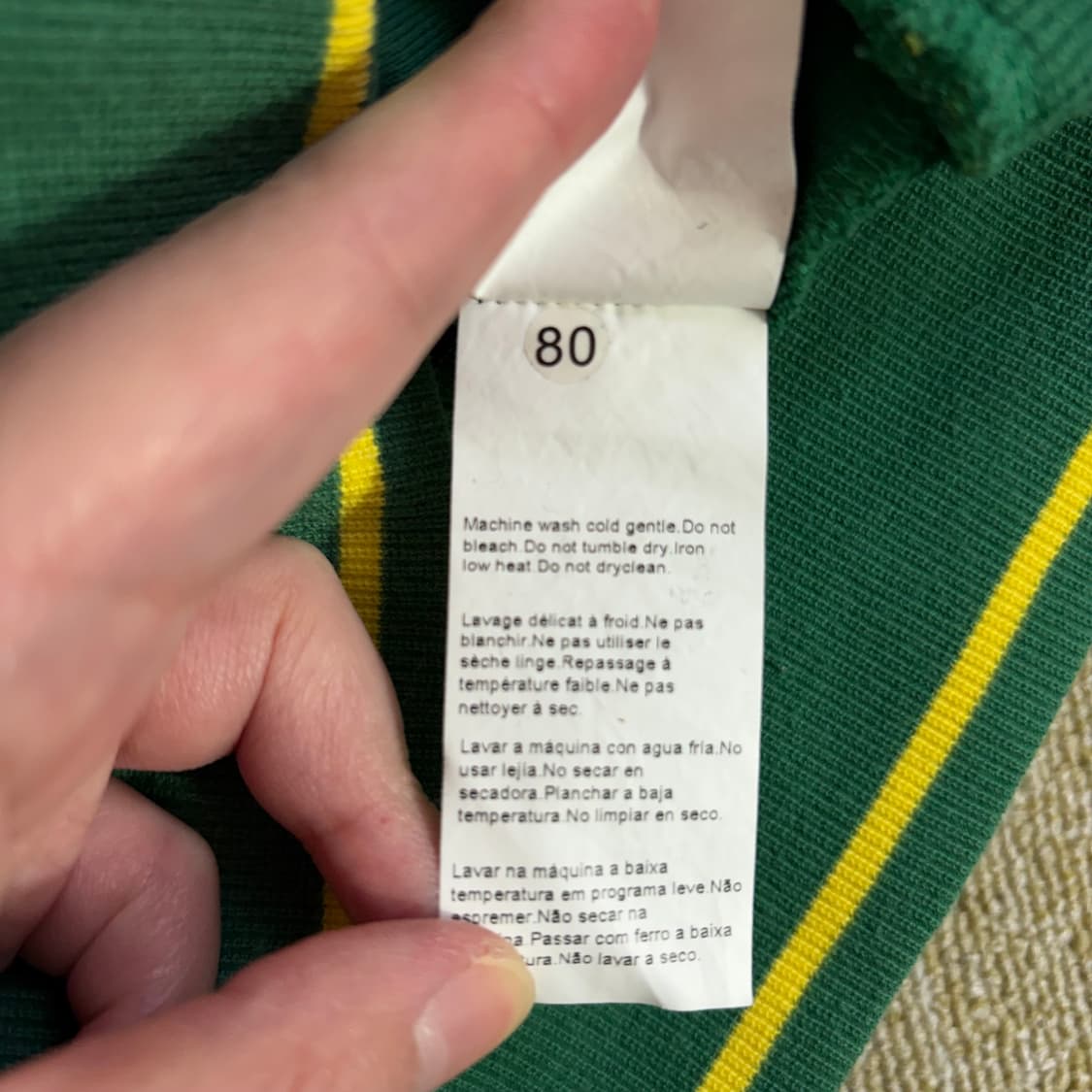 휴고보스 브라질 그린 집업 자켓(M) 상품이미지8