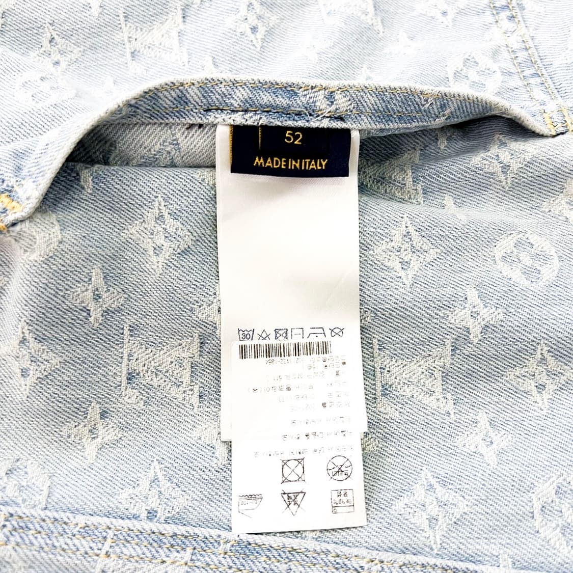 [52/매장판] 루이비통 X NBA 모노그램 데님 후드 자켓 상품이미지9