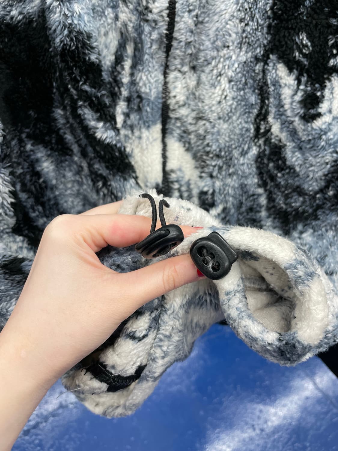 1990s USA Wolfs fleece jaket 상품이미지8