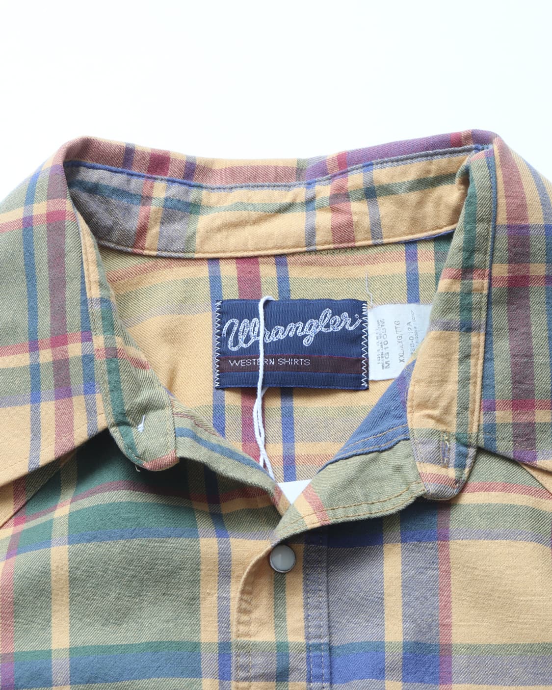 Wrangler Western Check Half Shirt 상품이미지5