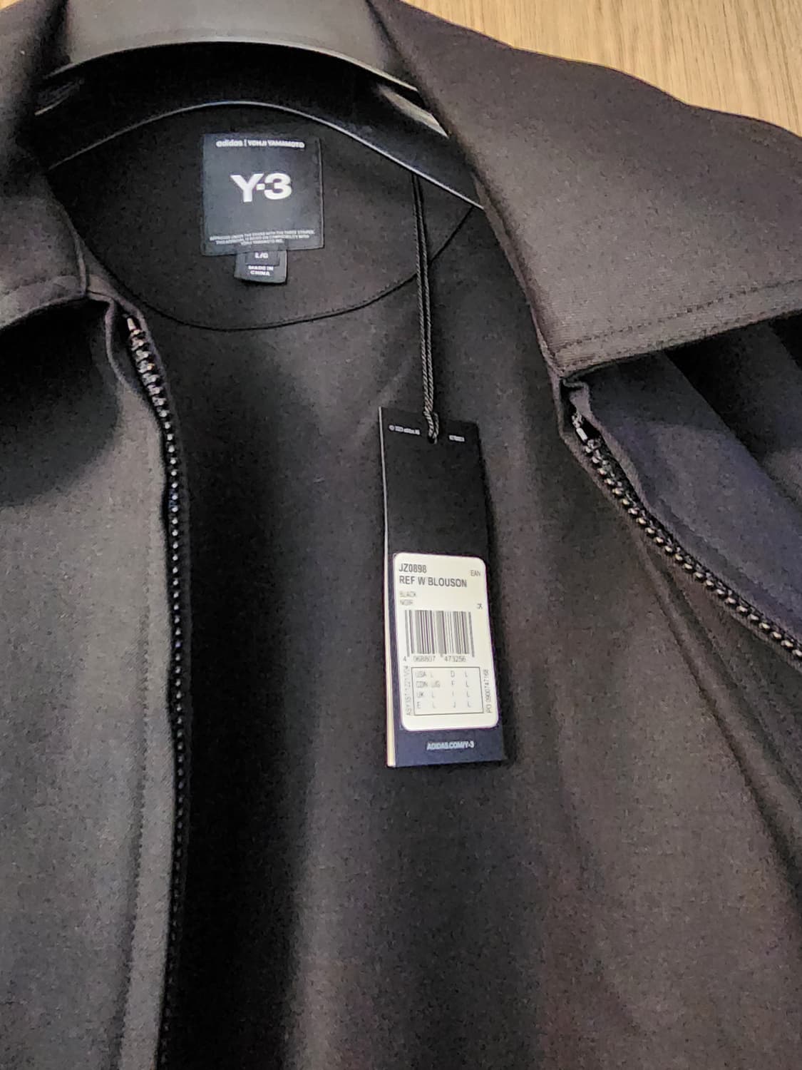 Y-3 블루종 overshirt JZ0898BLACK 상품이미지2