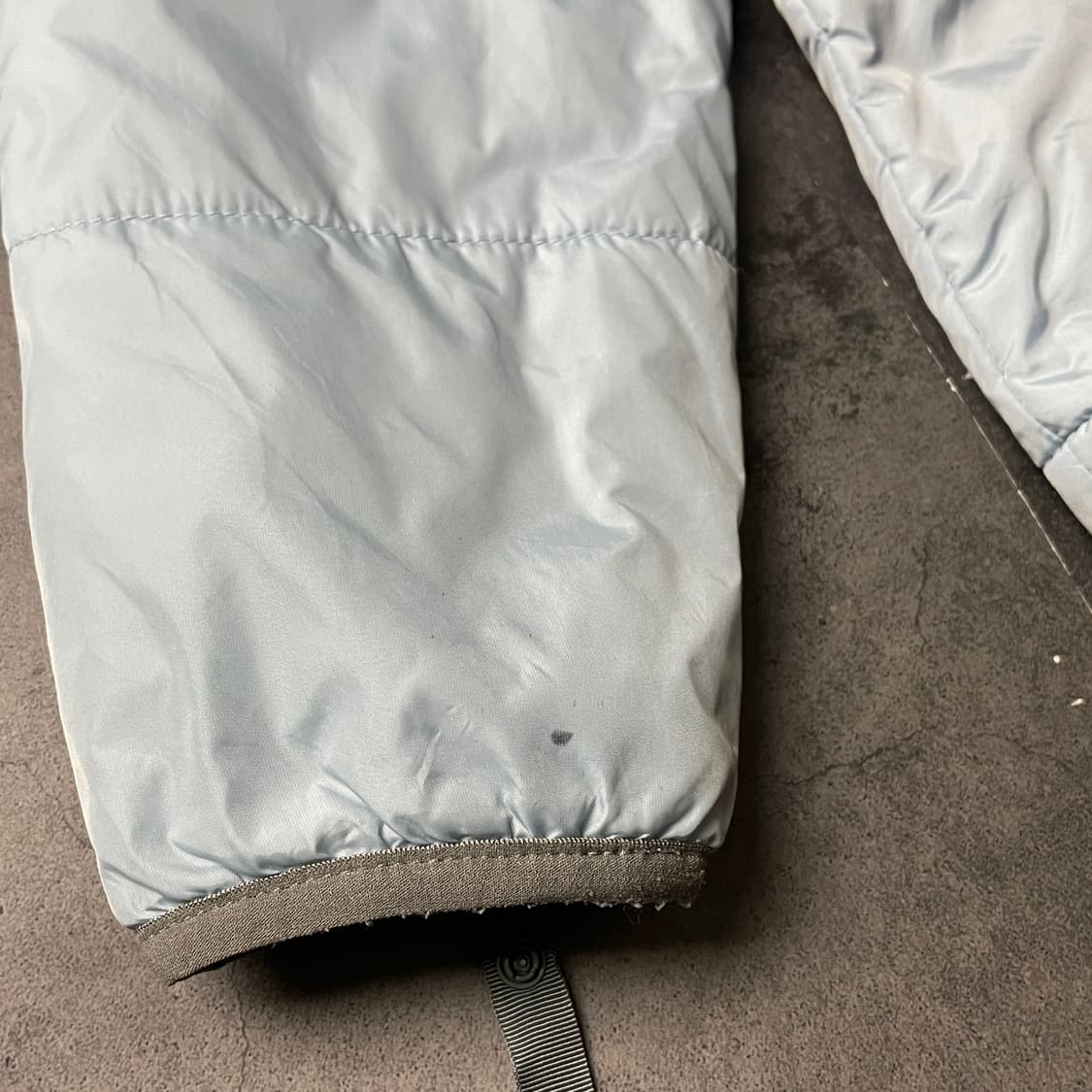 THE NORTH FACE 노스페이스 빈티지 블루 패딩 A00482 상품이미지5