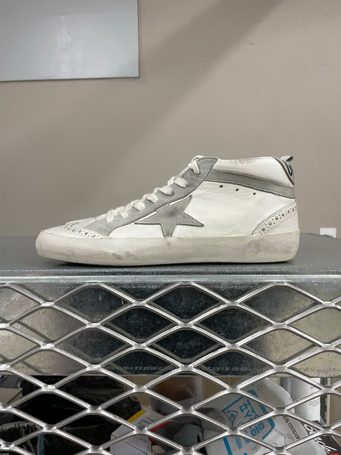 골든구스 미드스타 스웨이드 그레이  38 (gr-4108) 상품이미지1