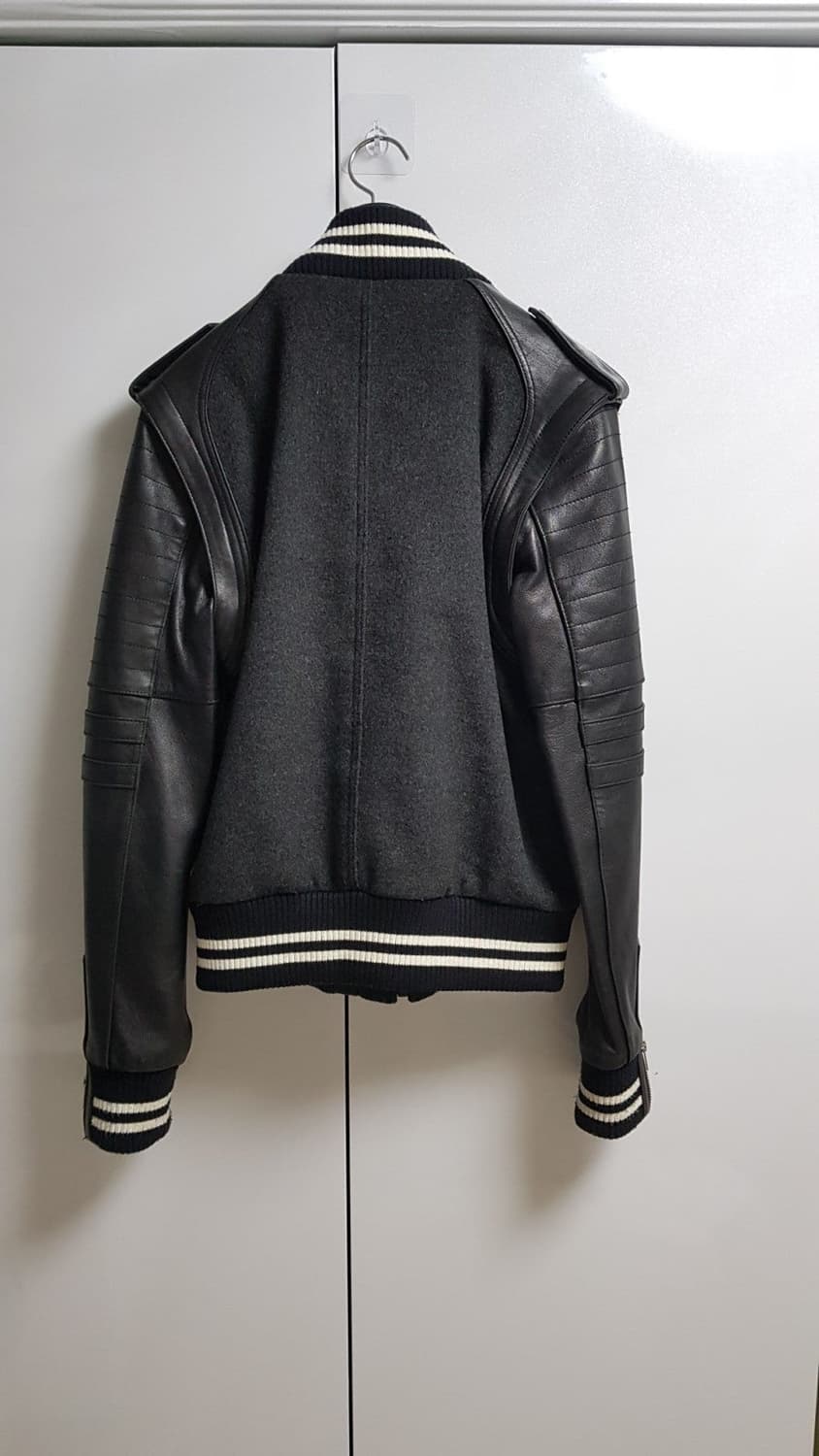 206옴므 최고가 컬렉션 양가죽 스타디움 바시티 상품이미지3