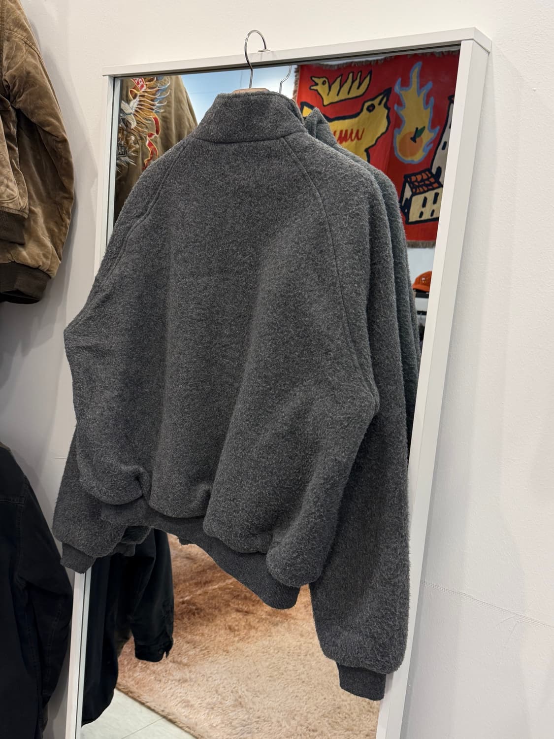 90s Swingster 빈티지 쉐르파 봄버 자켓 (made USA) 상품이미지7