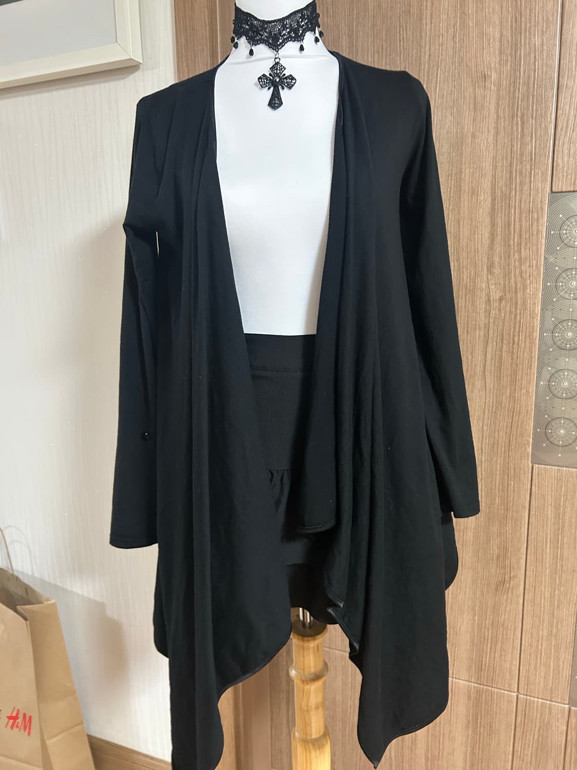 일본빈티지 펑크고스펑크y2k 드레이프 가디건 상품이미지1