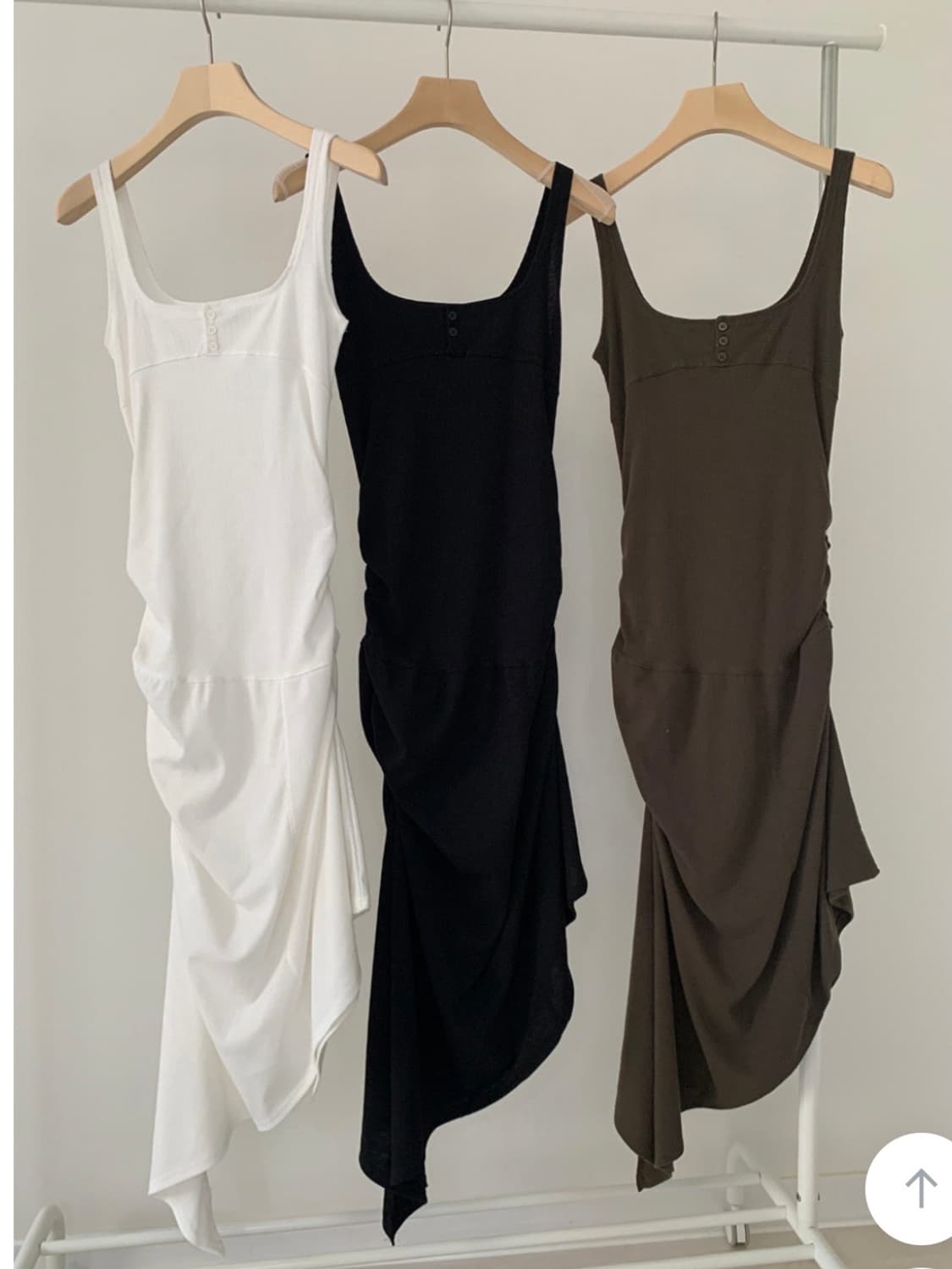 언발 셔링 원피스 상품이미지3