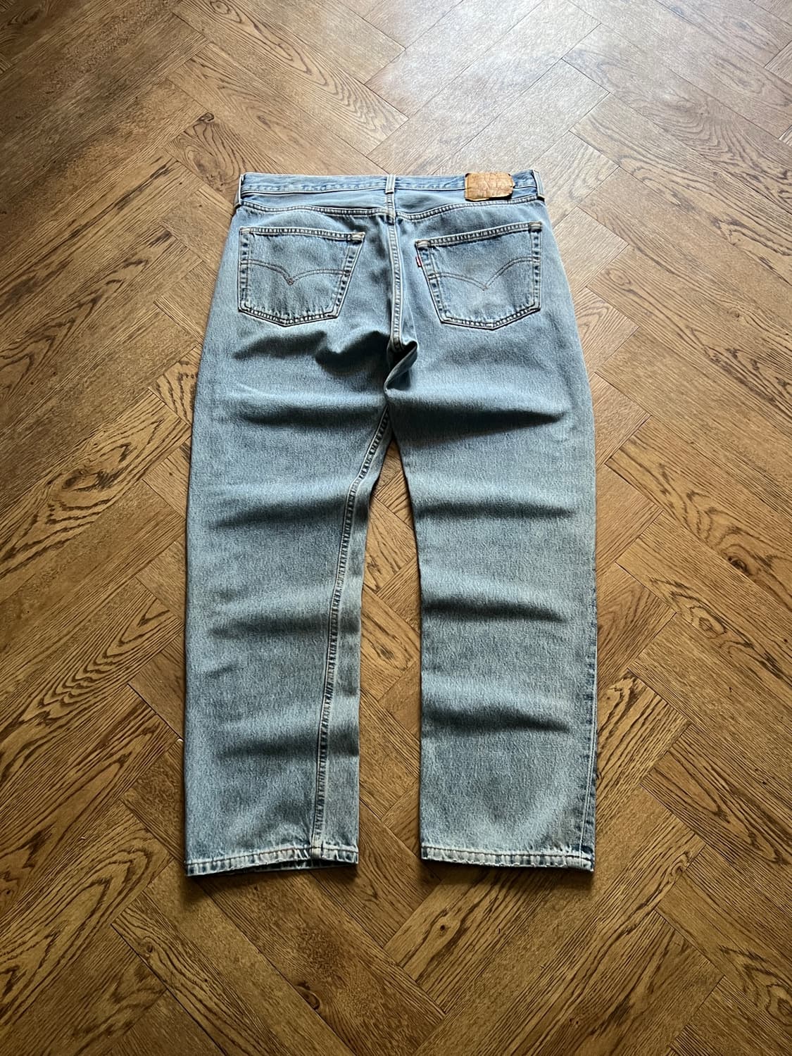 [38]90's 리바이스 501 Made in USA 데님 팬츠 S36 상품이미지2