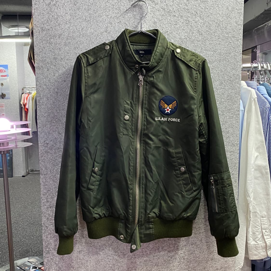 IZREEL ma-1 텍사스 누빔자켓 B3152 상품이미지2