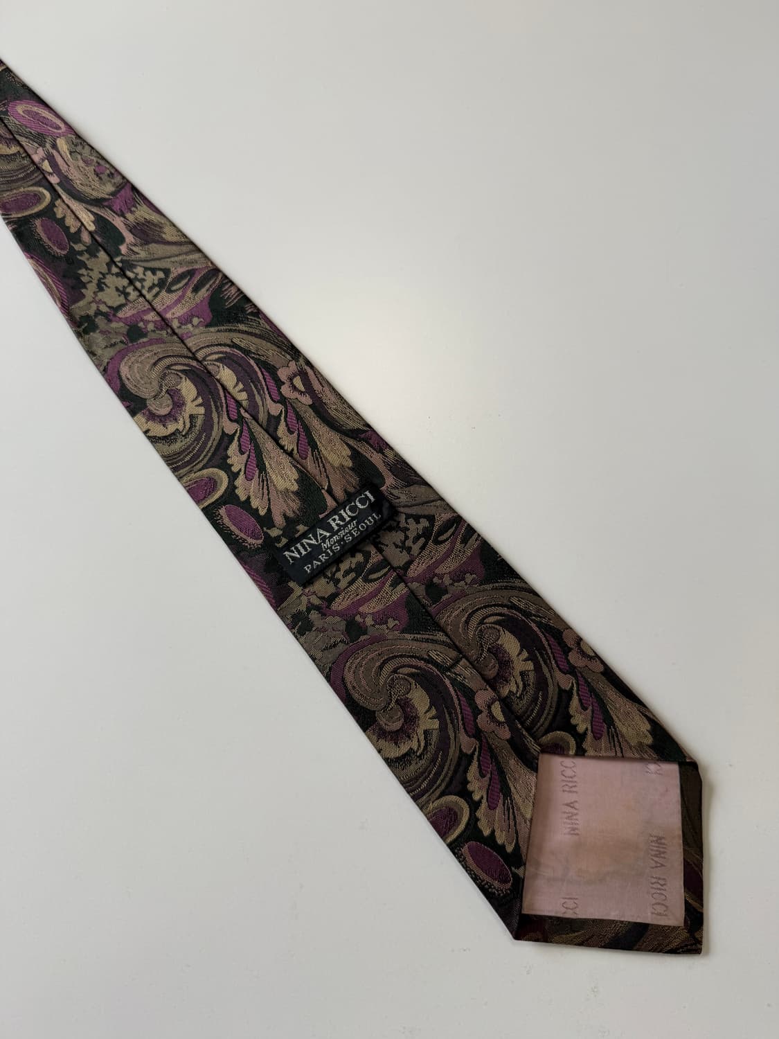 니나리치(Nina ricci) 실크 넥타이 9.5cm 상품이미지3