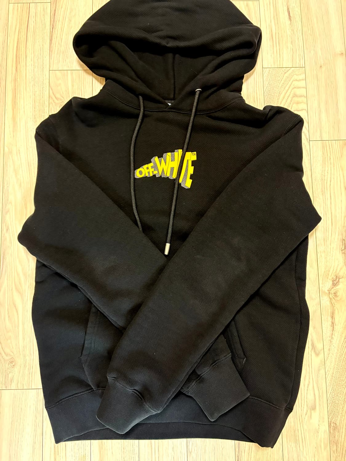 오프화이트 아크릴 애로우 후디 상품이미지1