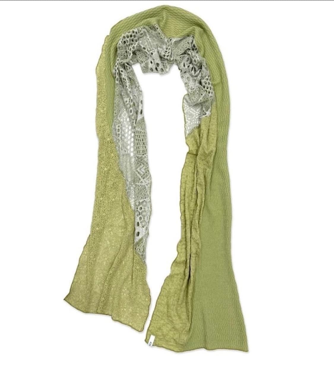 이그노타 leaf scarf lime 상품이미지1