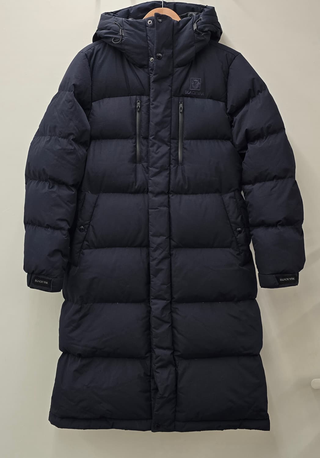 블랙야크 남자 구스다운 롱패딩.
싸이즈 95 상품이미지1
