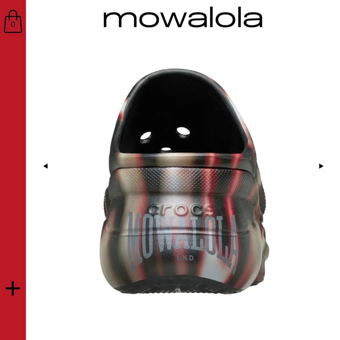 Mowalola 크록스 Bae Night Camo 상품이미지3