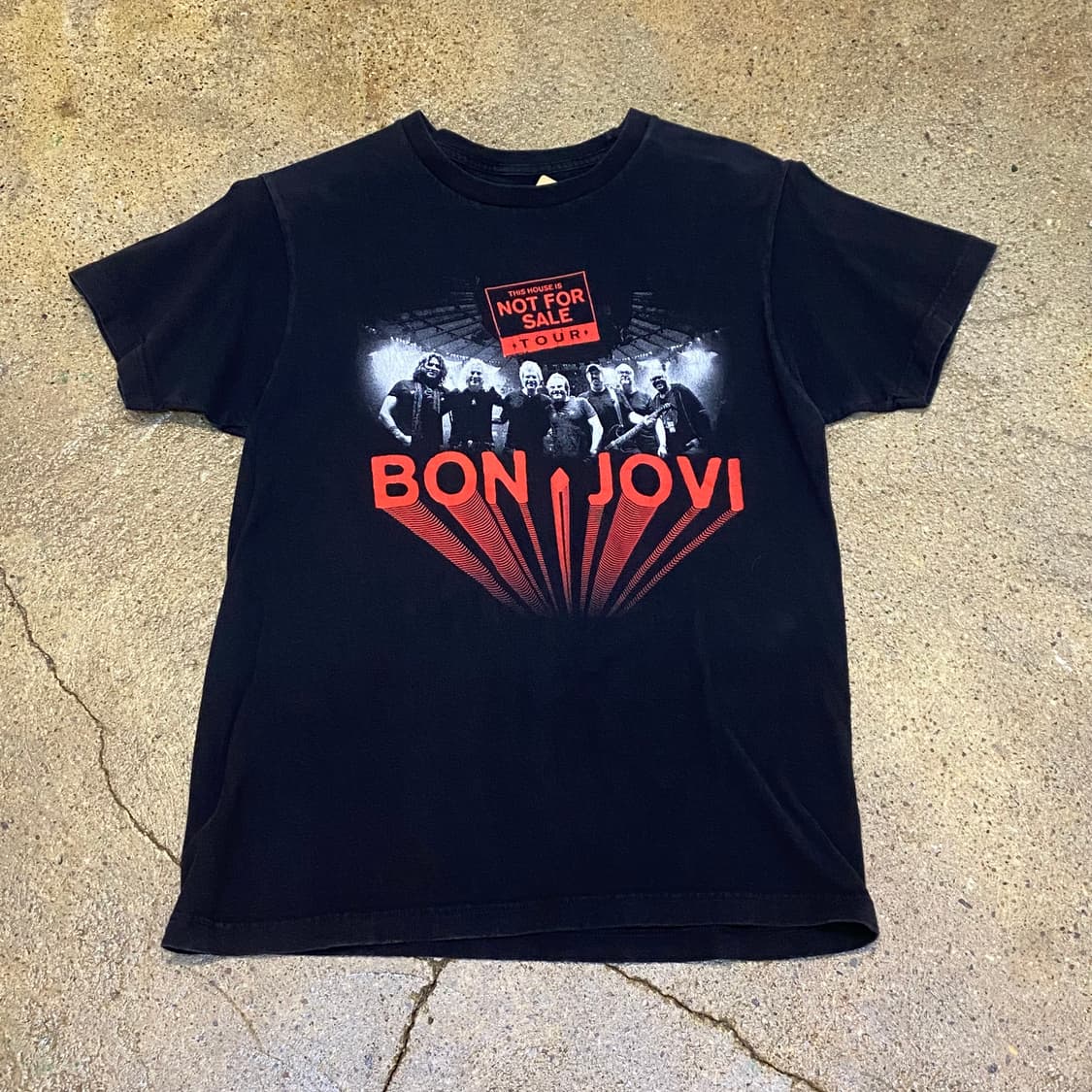 미국 빈티지 밴드 본조비 투어 밴드티 반팔티 상품이미지1