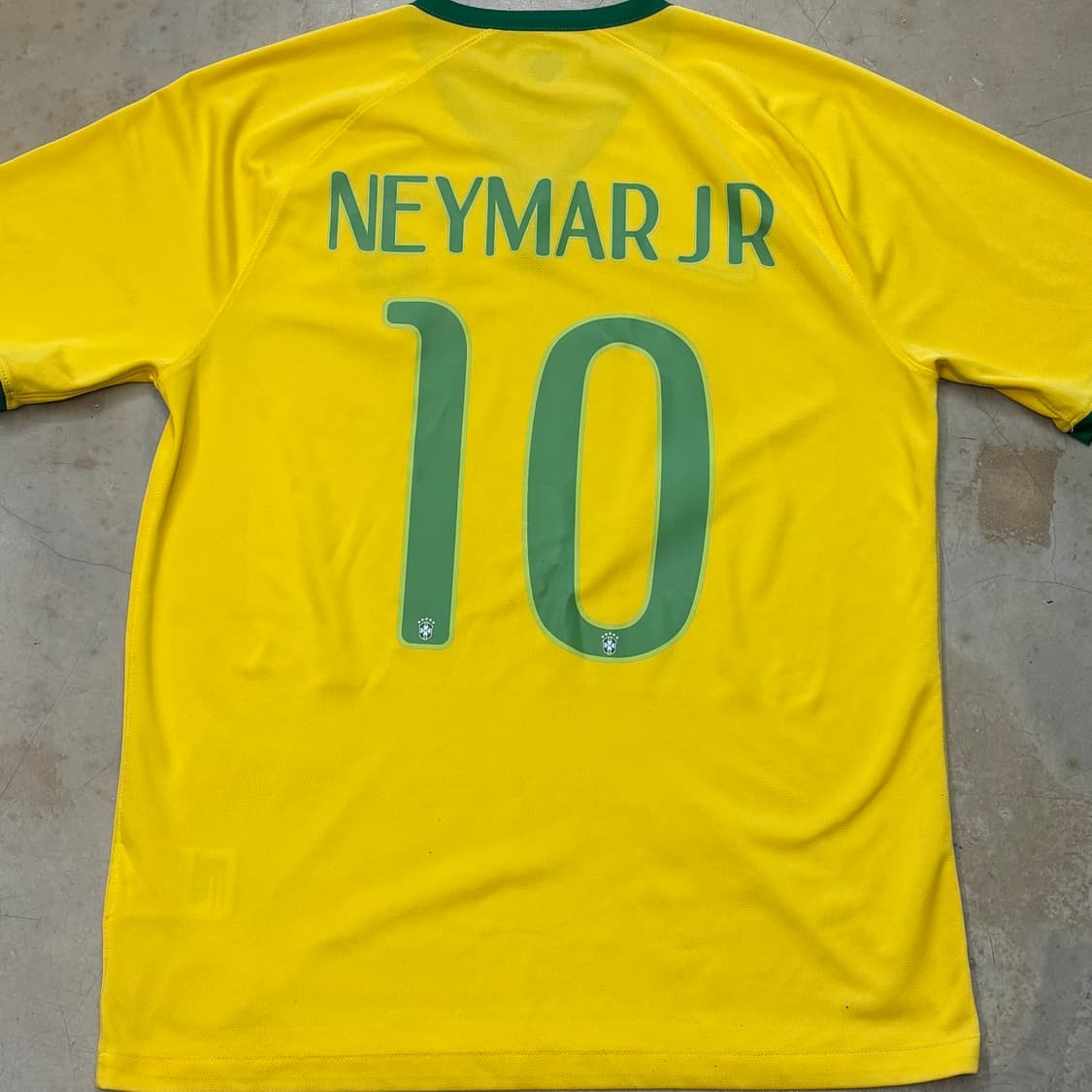 🫶🏻나이키 드라이핏 2014브라질 국가대표 No.10 네이마르 유니폼 상품이미지1