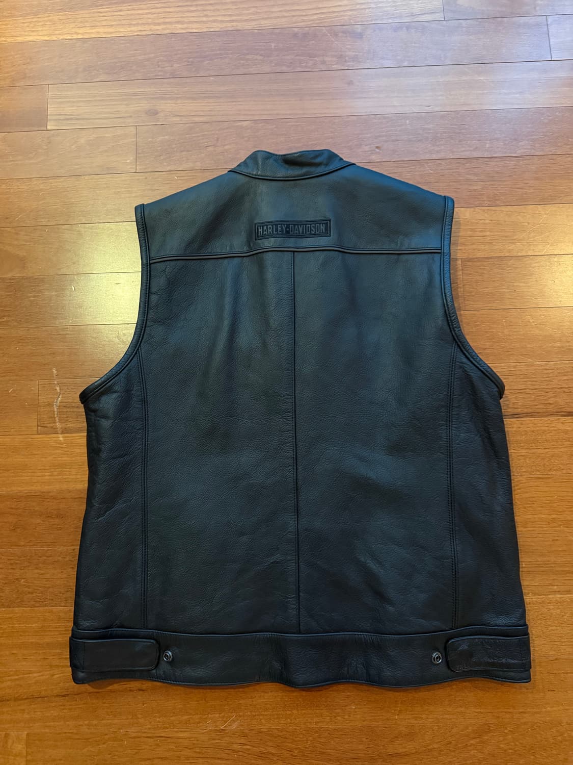 할리데이비슨 소가죽 베스트 상품이미지4