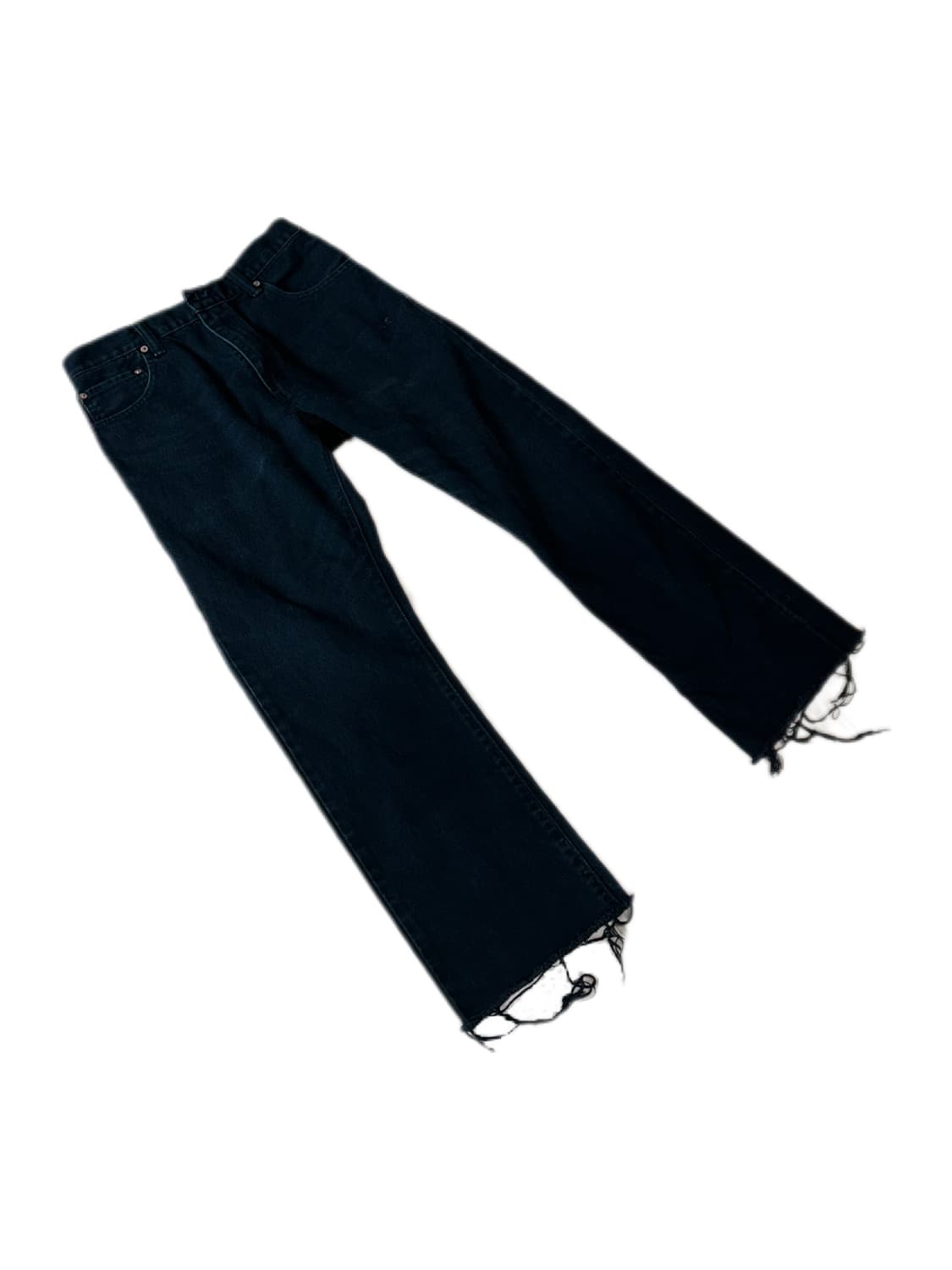 리바이스 517 블랙 부츠컷 데님팬츠 상품이미지2