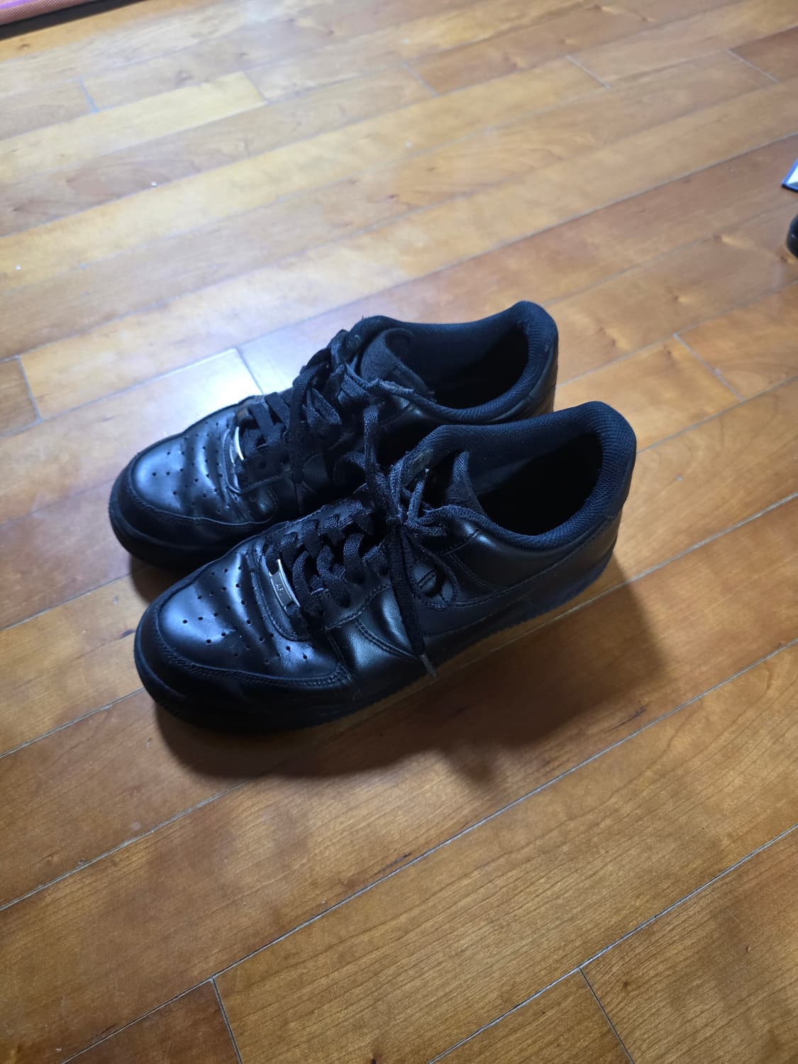 나이키 에어포스1 블랙(260) 상품이미지6