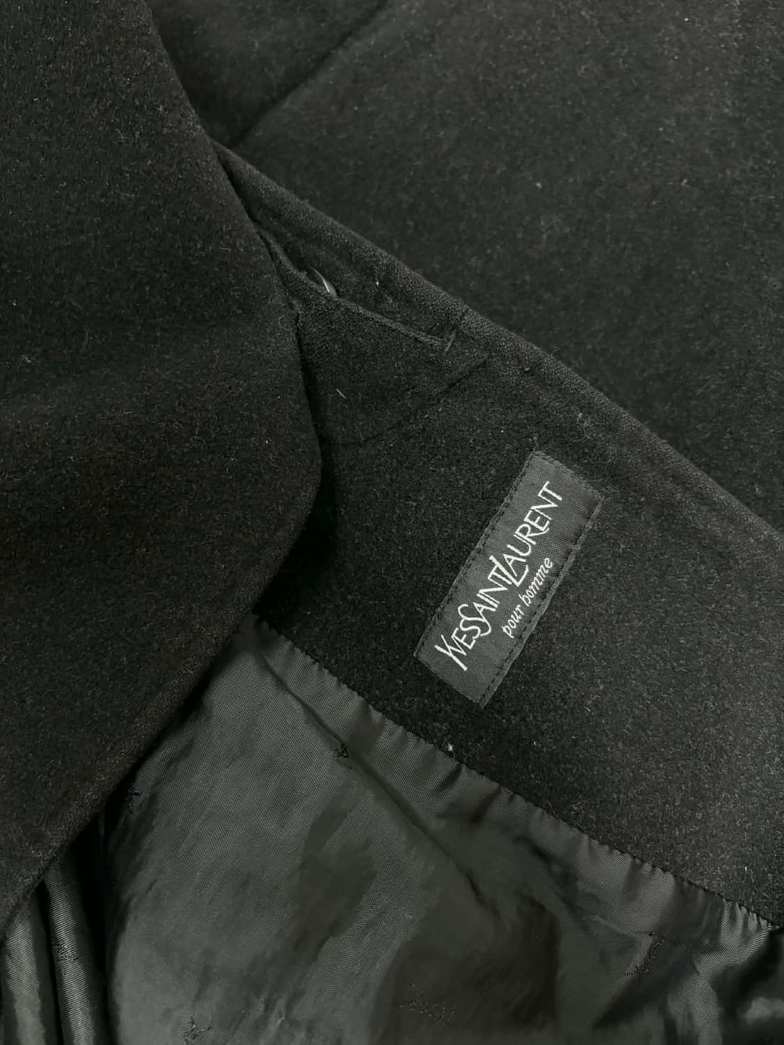 입생로랑 YSL 심볼 옴므 울 싱글 코트 상품이미지4