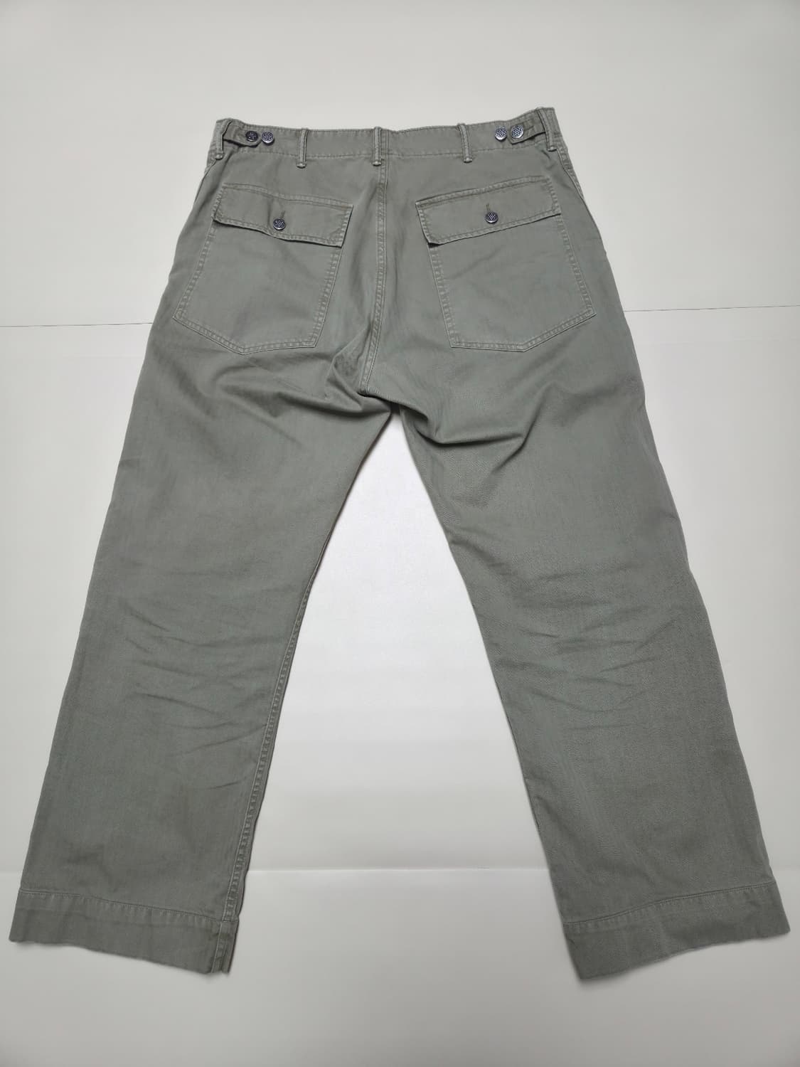 RRL(더블알엘) 헤링본 퍼티그 팬츠 34X32(기장수선 103cm) 팝 상품이미지2