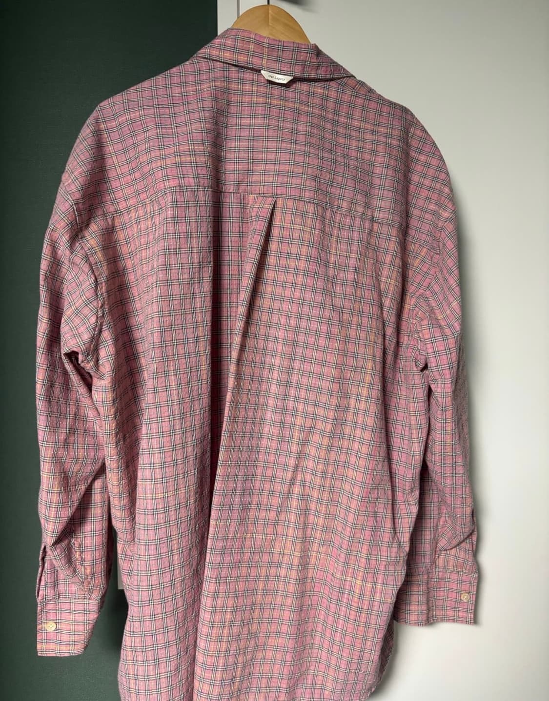 아워레가시 보로우드 셔츠 핑크 킴블 50 상품이미지2