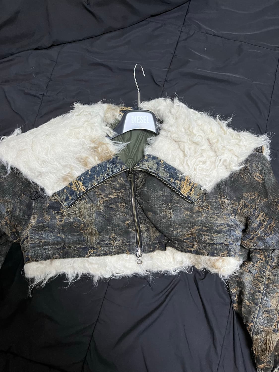 디젤 자카드 크롭자켓  상품이미지2