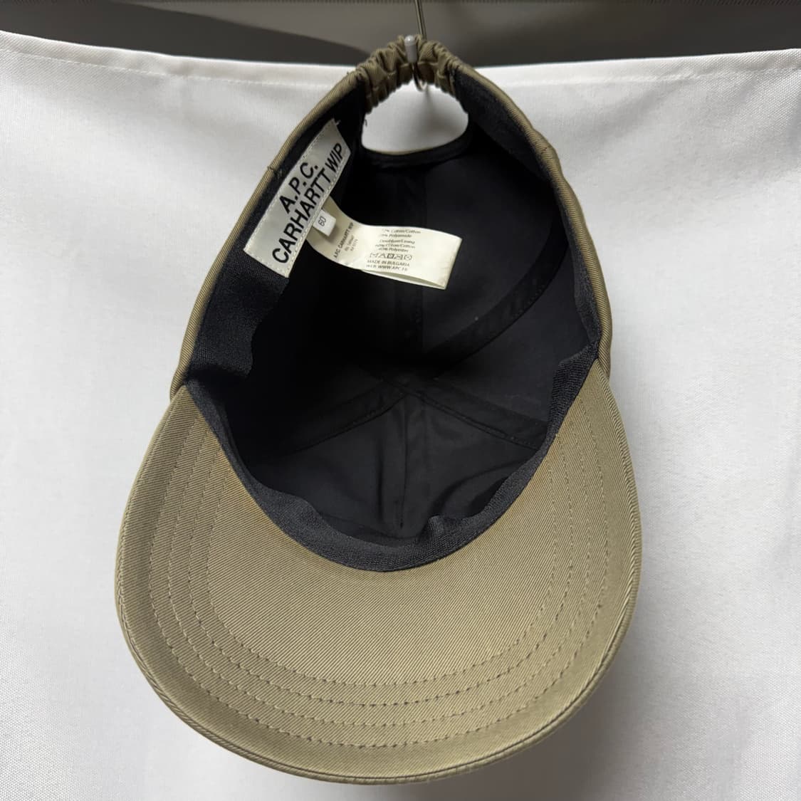 A.P.C x Carhartt Wip logo cap 상품이미지3